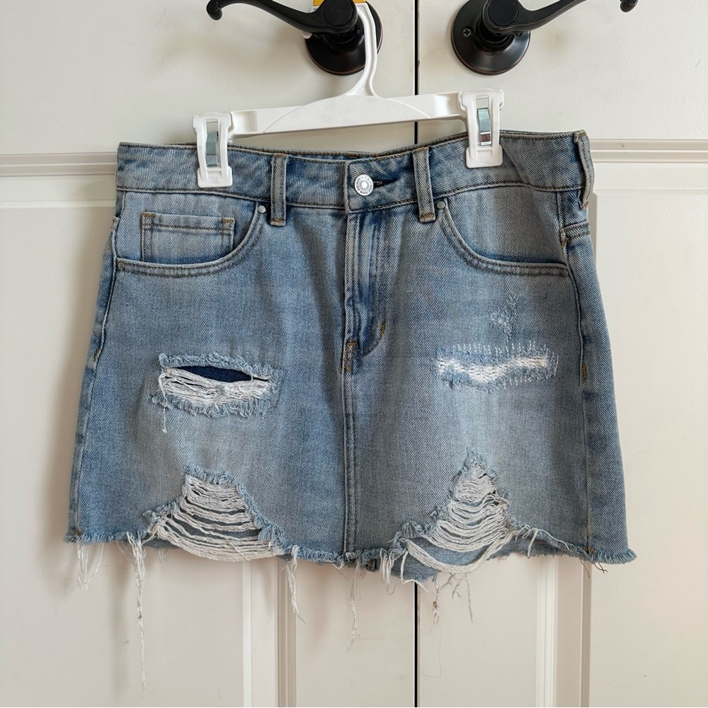 PacSun Denim Skirt - Picture 3 of 10
